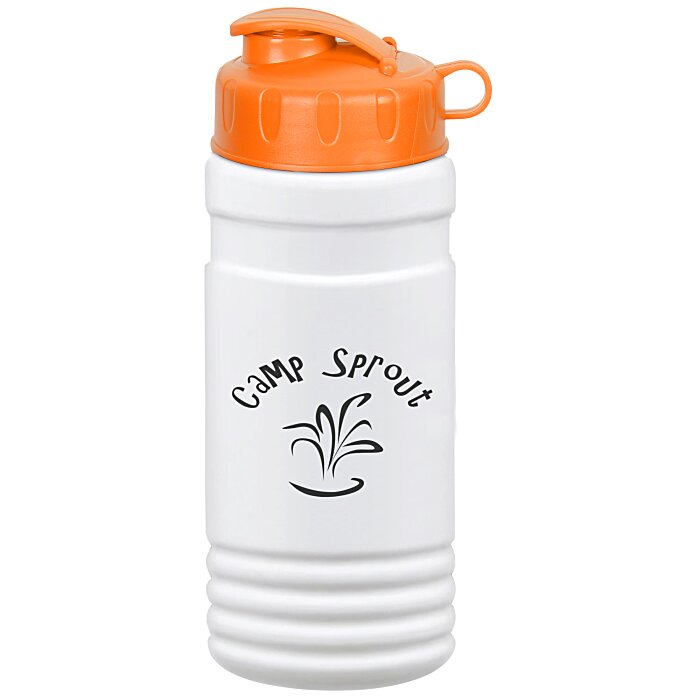 Custom Big Grip Bottle with Flip Lid - 20 oz
