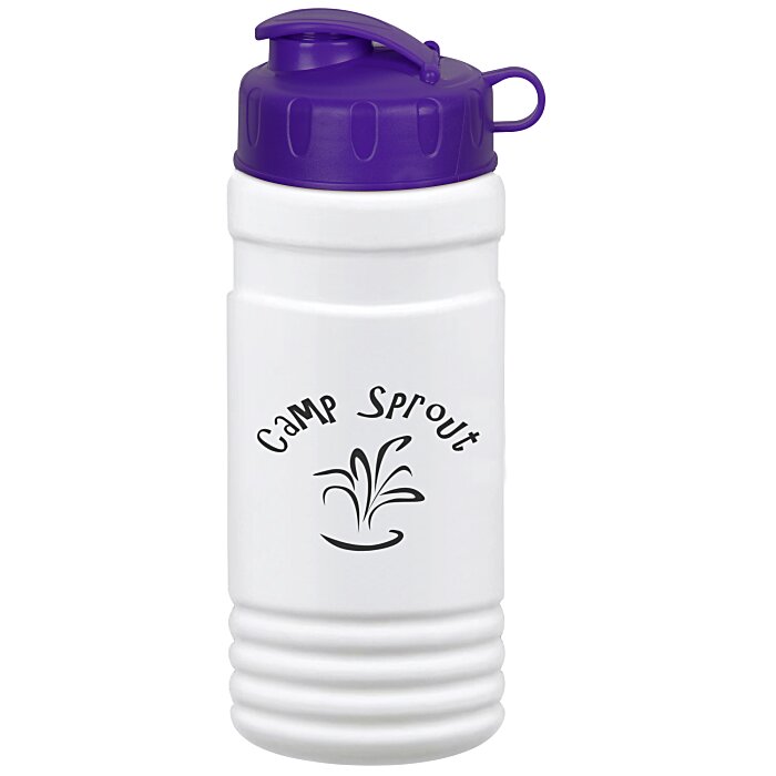 Custom Big Grip Bottle with Flip Lid - 20 oz
