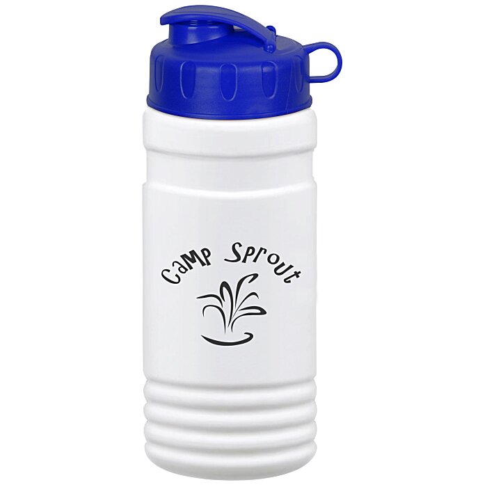 Custom Big Grip Bottle with Flip Lid - 20 oz