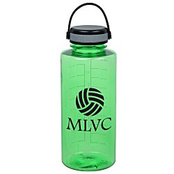 Custom Mountain Bottle with Loop Carry Lid - 36 oz
