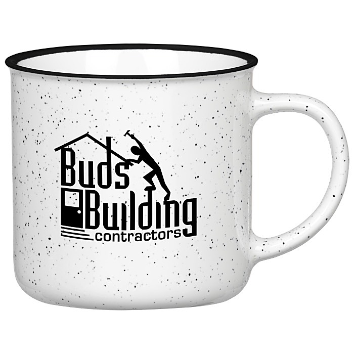 Custom Speckled Ceramic Mug - 11 oz. - 24 hr