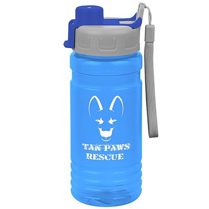 Custom Big Grip Bottle with Quick Snap Lid - 20 oz