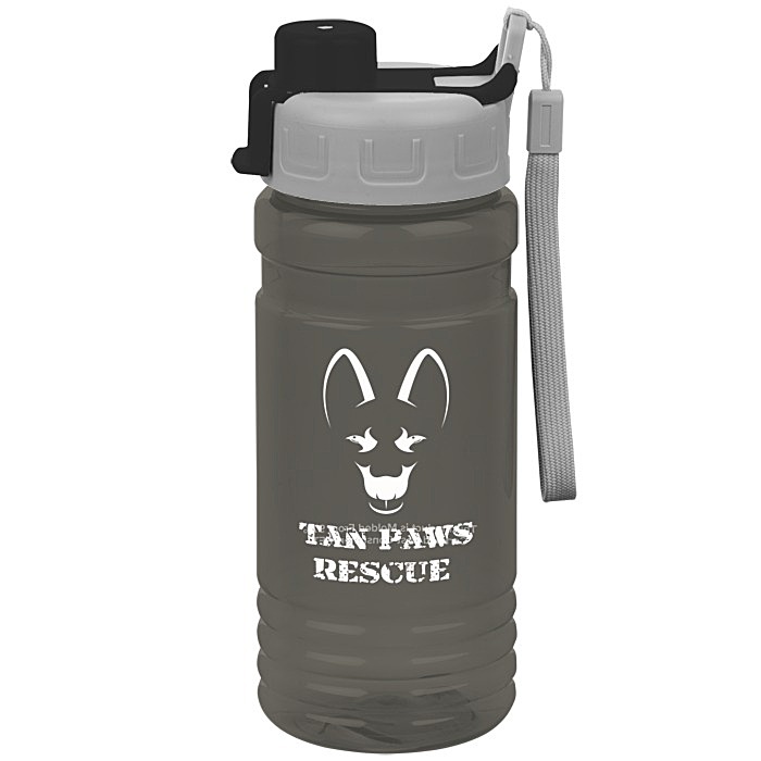 Custom Big Grip Bottle with Quick Snap Lid - 20 oz