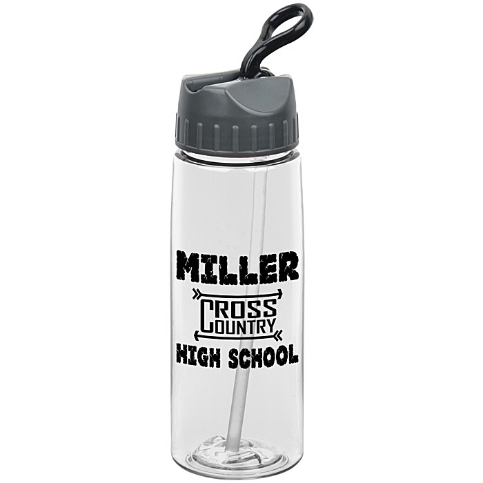 Custom Flair Bottle with Sport Lid - 26 oz