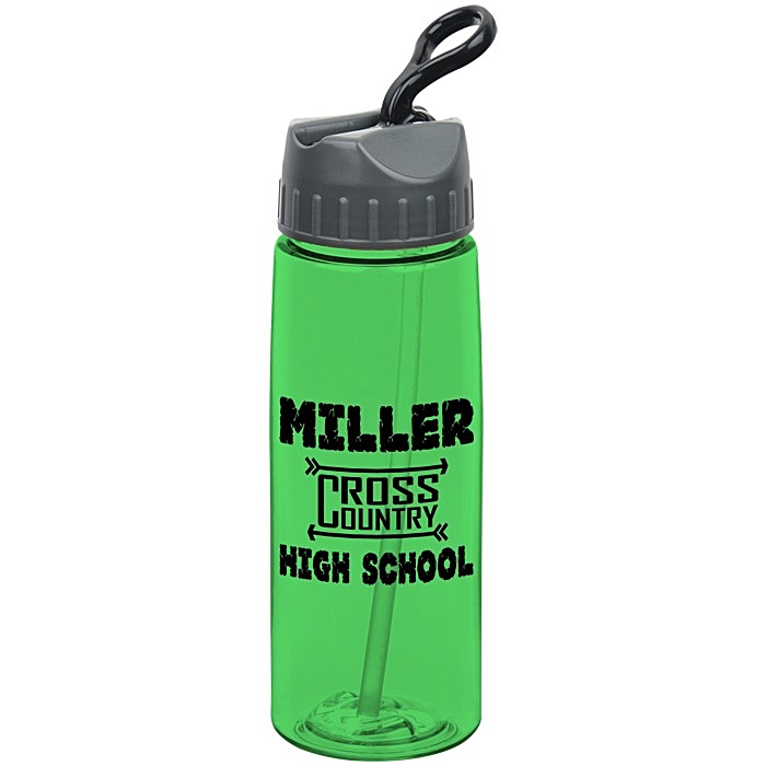 Custom Flair Bottle with Sport Lid - 26 oz
