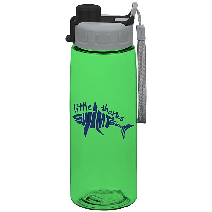 Custom Flair Bottle with Quick Snap Lid - 26 oz