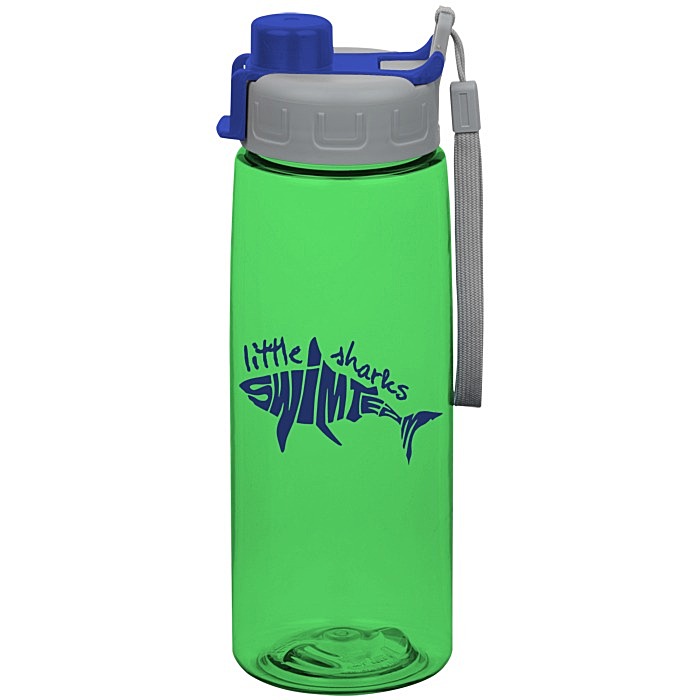 Custom Flair Bottle with Quick Snap Lid - 26 oz