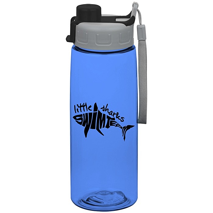 Custom Flair Bottle with Quick Snap Lid - 26 oz