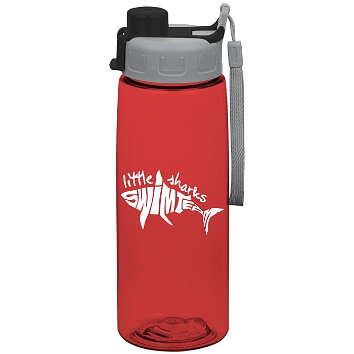 Custom Flair Bottle with Quick Snap Lid - 26 oz