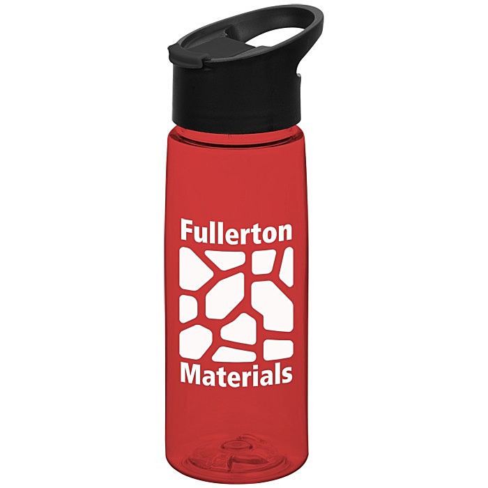 Custom Flair Bottle with Pop Sip Lid - 26 oz