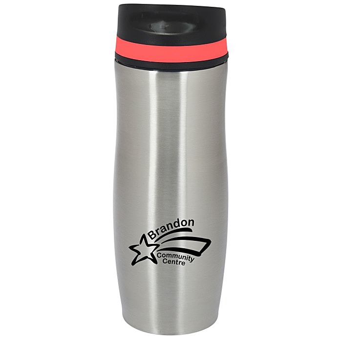 Custom Persona Wave Vacuum Tumbler - 14 oz. - 24 hr