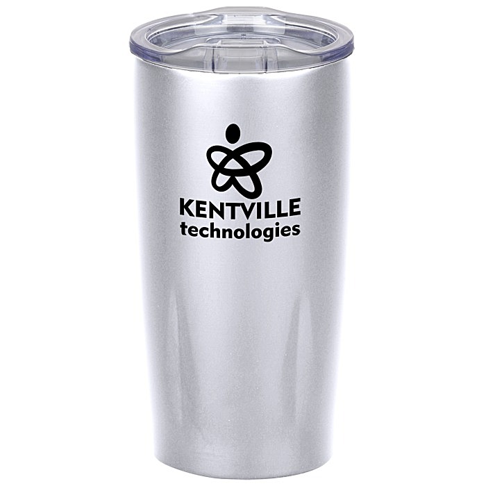 Custom Indent Vacuum Travel Tumbler - 18 oz. - 24 hr
