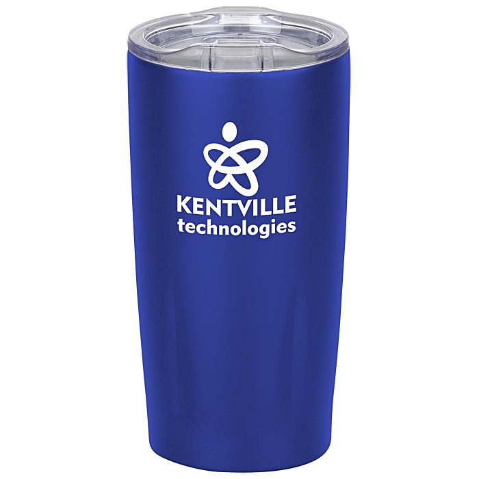 Custom Indent Vacuum Travel Tumbler - 18 oz. - 24 hr