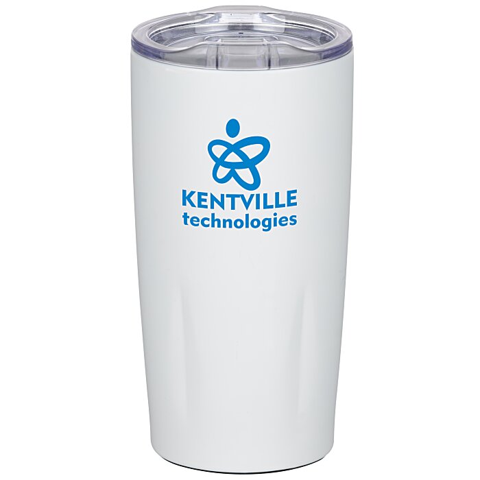 Custom Indent Vacuum Travel Tumbler - 18 oz. - 24 hr