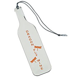 Custom Tinsel Wine Bottle Ornament