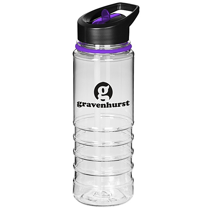 Custom Ringer Sport Bottle - 25 oz. - 24 hr
