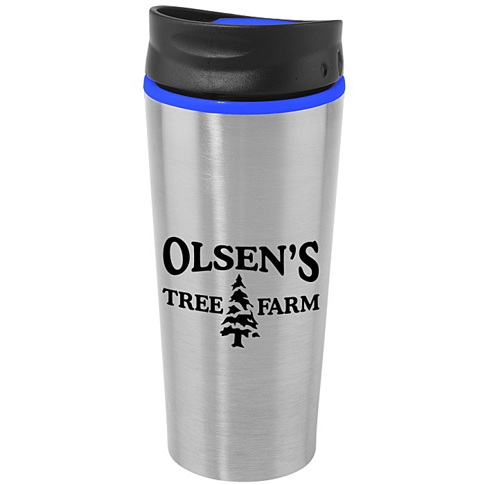 Custom Simple Stainless Tumbler - 15 oz - 24 hr