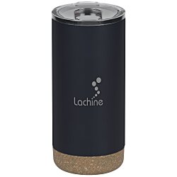 Custom Wellington Vacuum Tumbler with Cork Bottom - 16 oz - Laser Engraved