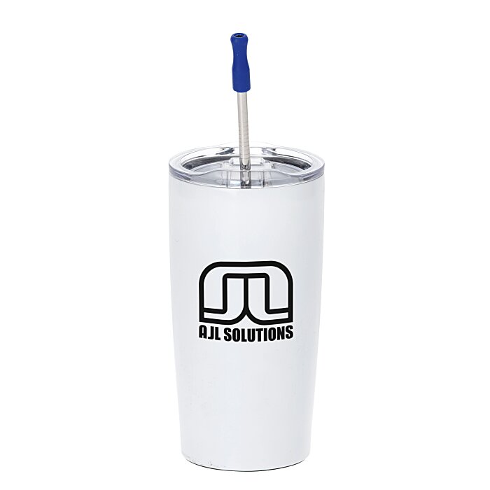 Custom Yowie Vacuum Tumbler with Stainless Straw Set - 18 oz