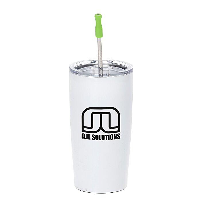 Custom Yowie Vacuum Tumbler with Stainless Straw Set - 18 oz