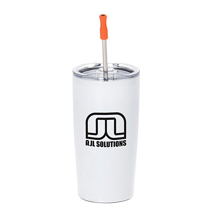 Custom Yowie Vacuum Tumbler with Stainless Straw Set - 18 oz