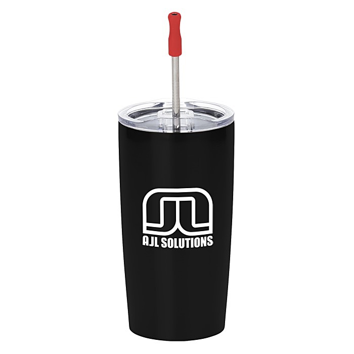 Custom Yowie Vacuum Tumbler with Stainless Straw Set - 18 oz