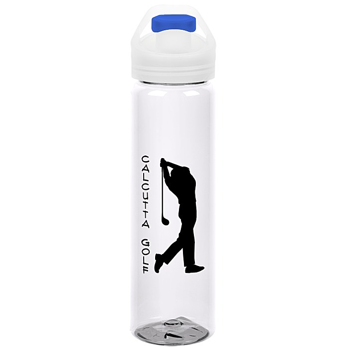 Custom Flip Out Sport Bottle with Flip Lid - 24 oz
