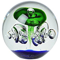 Custom Aquarius Art Glass Award
