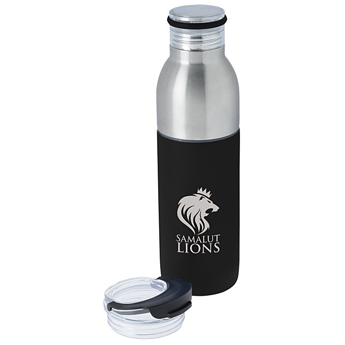 Custom 2-in-1 Vacuum Bottle - 20 oz - Laser Engraved