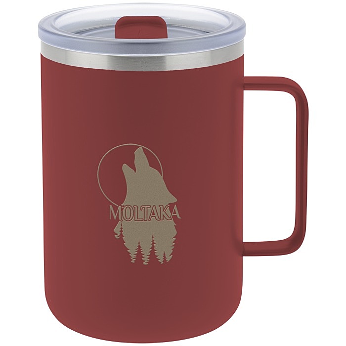 Custom Crossland Vacuum Camp Mug - 15 oz - Laser Engraved