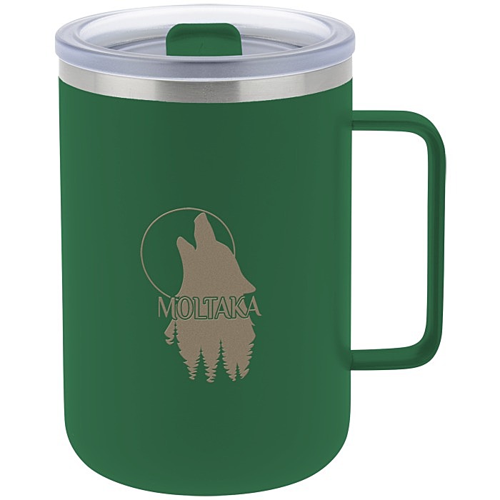 Custom Crossland Vacuum Camp Mug - 15 oz - Laser Engraved