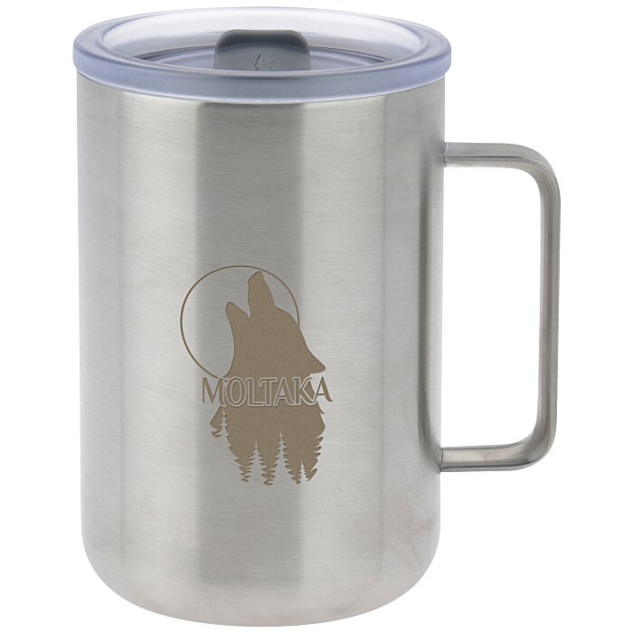 Custom Crossland Vacuum Camp Mug - 15 oz - Laser Engraved