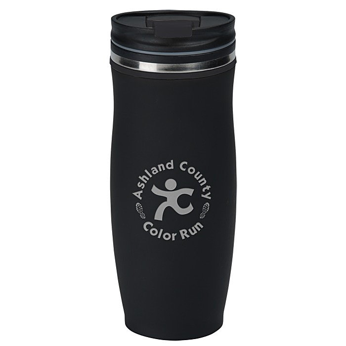 Custom Charles Travel Tumbler - 16 oz - Laser Engraved