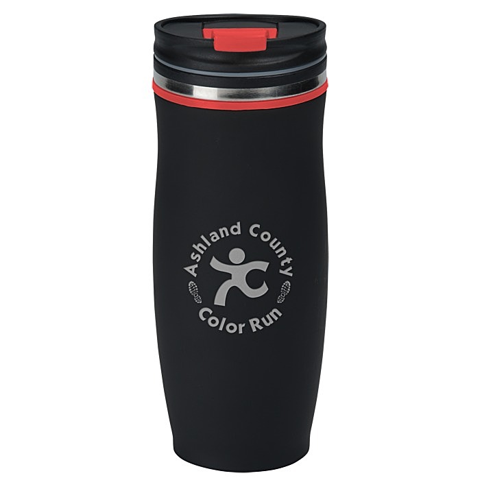 Custom Charles Travel Tumbler - 16 oz - Laser Engraved