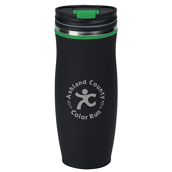 Custom Charles Travel Tumbler - 16 oz - Laser Engraved
