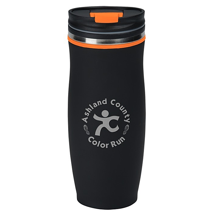 Custom Charles Travel Tumbler - 16 oz - Laser Engraved