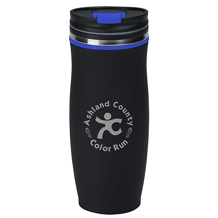 Custom Charles Travel Tumbler - 16 oz - Laser Engraved
