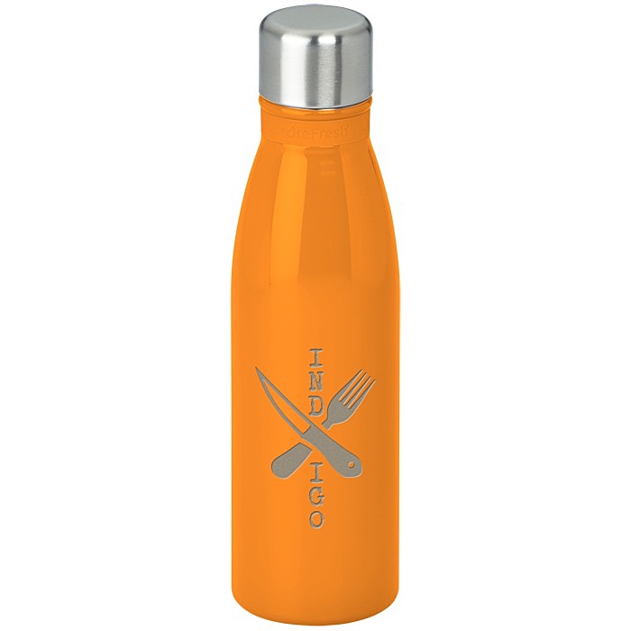 Custom Refresh Mayon Vacuum Bottle - 18 oz - Laser Engraved