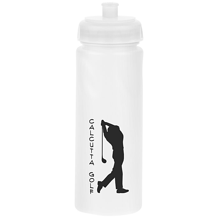 Custom Cycle Bottle with Push Pull Lid - 22 oz.