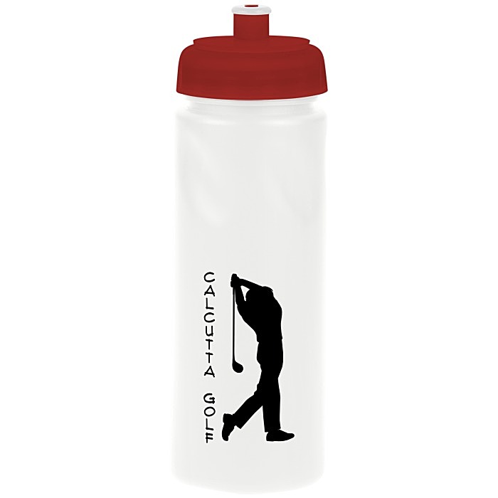 Custom Cycle Bottle with Push Pull Lid - 22 oz.