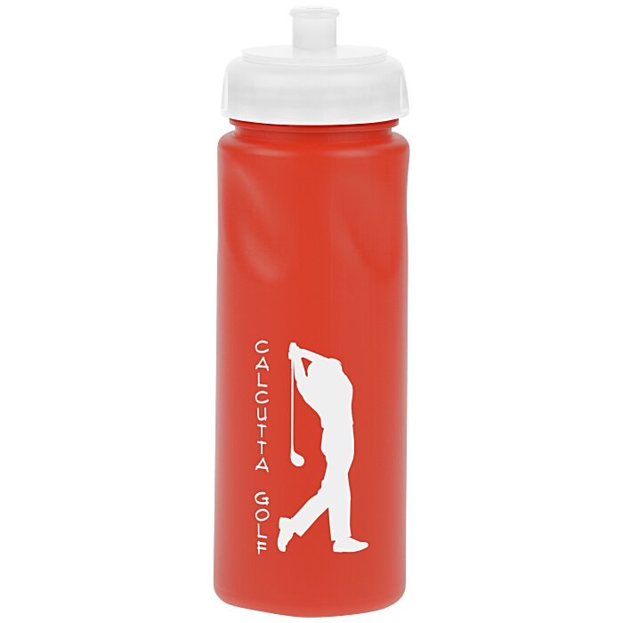 Custom Cycle Bottle with Push Pull Lid - 22 oz.
