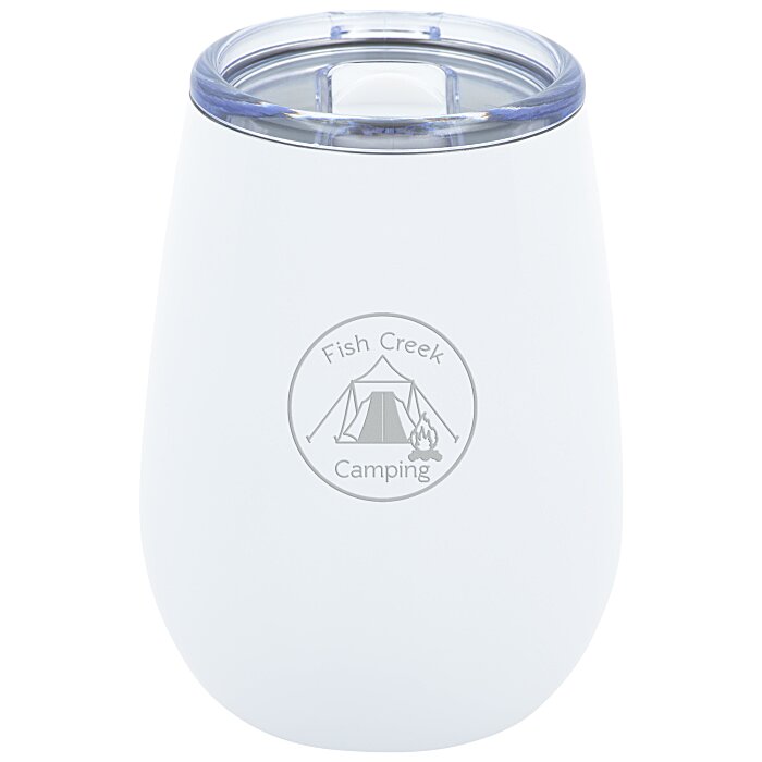Custom Refresh Vacuum Wine Tumbler - 10 oz - Laser Engraved