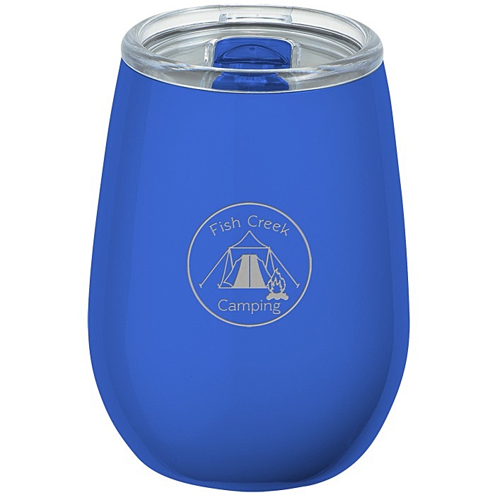 Custom Refresh Vacuum Wine Tumbler - 10 oz - Laser Engraved