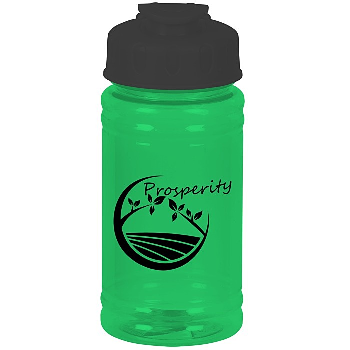 Custom Breaker Bottle with Flip Lid - 16 oz