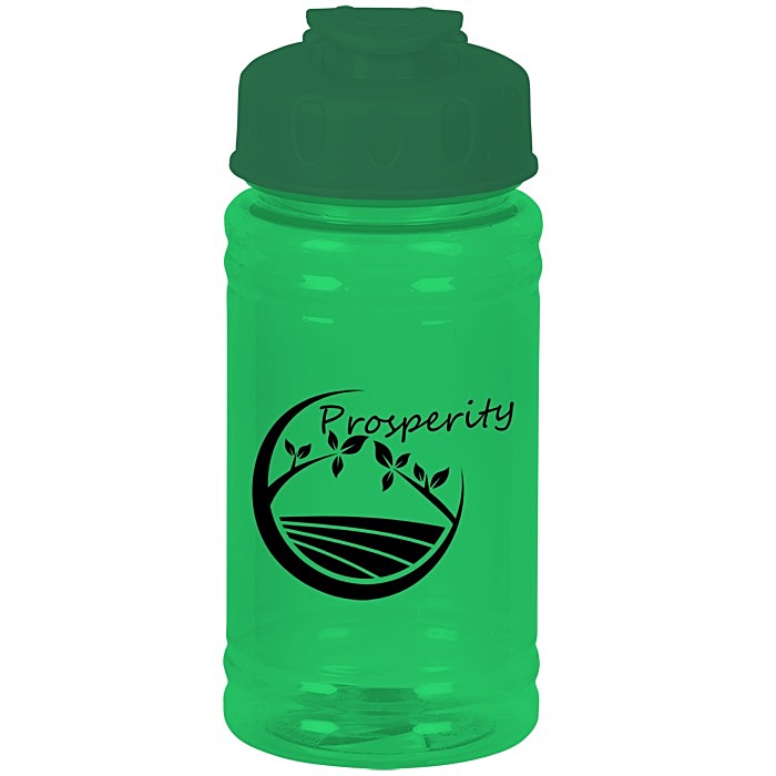 Custom Breaker Bottle with Flip Lid - 16 oz