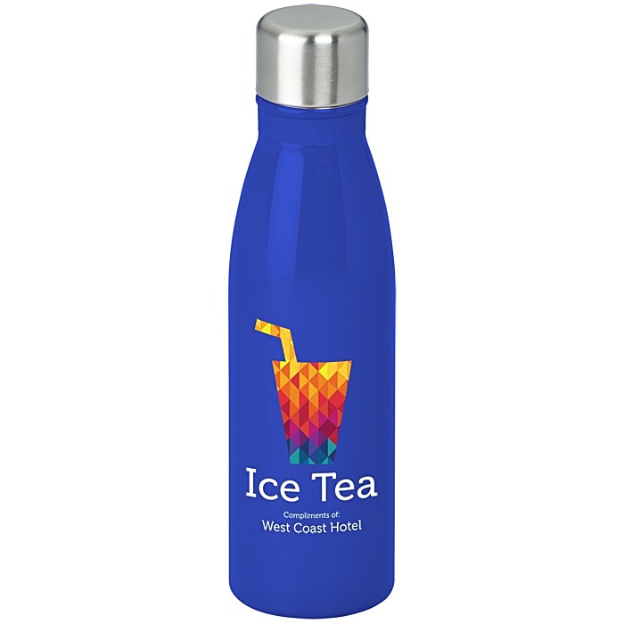 Custom Refresh Mayon Vacuum Bottle - 18 oz - Full Colour