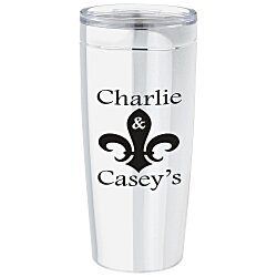 Custom Viking Vacuum Tumbler - 20 oz - Metallic Shine