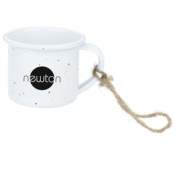 Custom Mini Campfire Mug Ornament