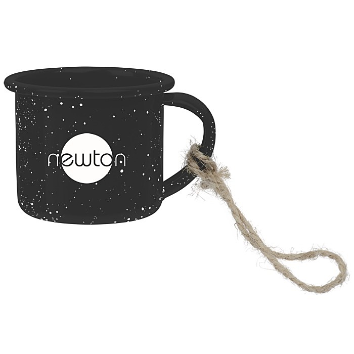 Custom Mini Campfire Mug Ornament