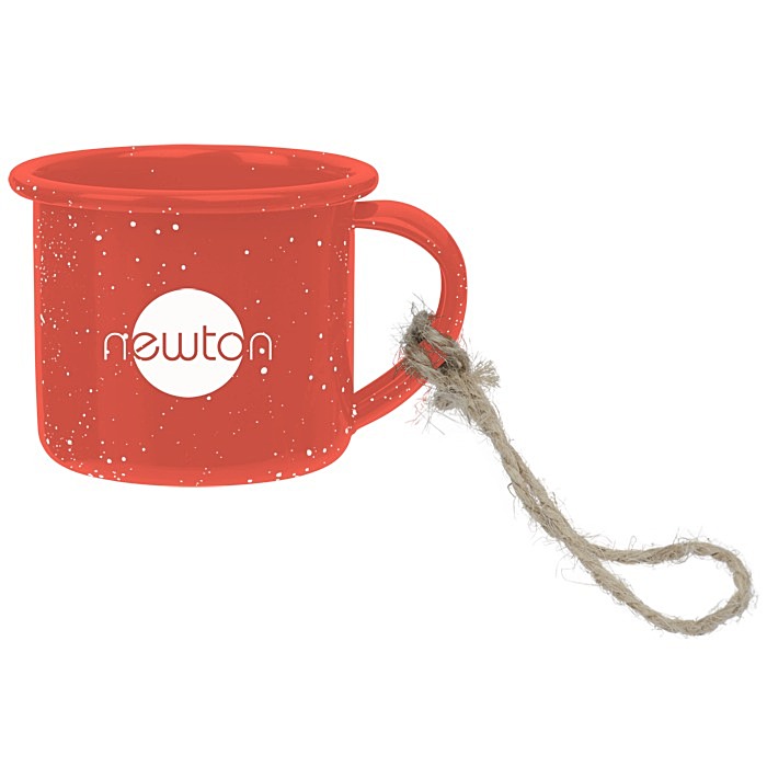 Custom Mini Campfire Mug Ornament